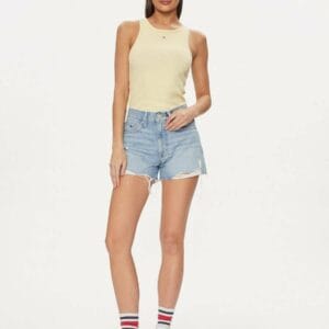 Tommy Jeans dámské džínové šortky DW0DW17641 30/NI