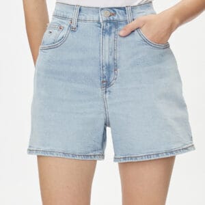 Tommy Jeans dámské modré džínové šortky DW0DW17645 32/NI