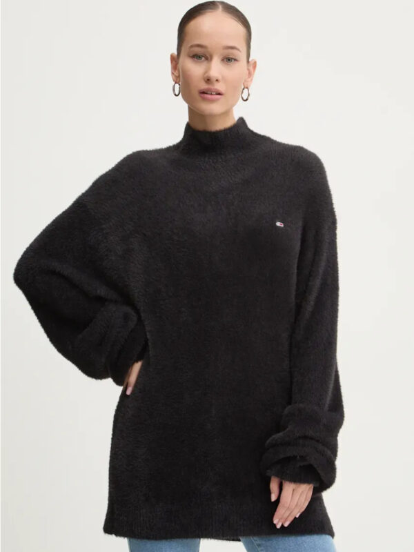 Tommy Jeans dámský černý svetr DW0DW19682 L