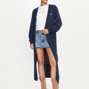 Tommy Jeans dámský tmavě modrý svetr DW0DW18691 M