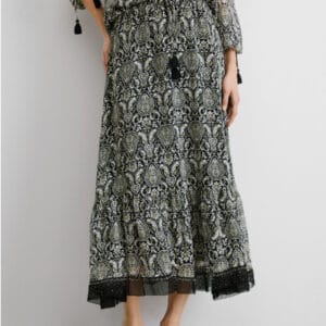 Pepe Jeans dámská vzorovaná sukně Earn PL901213999 XS