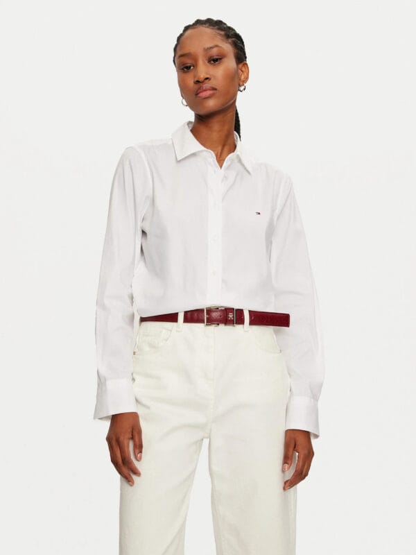 Tommy Hilfiger dámská bílá košile WW0WW44084 42