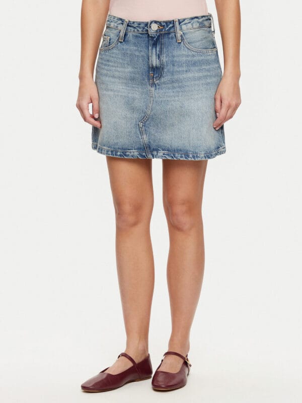 Tommy Hilfiger dámská džínová sukně WW0WW44334 40
