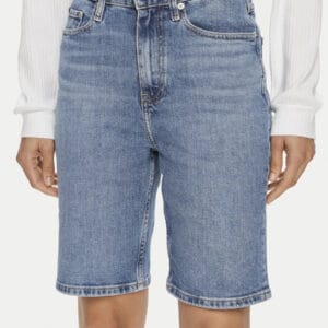 Tommy Hilfiger dámské modré šortky WW0WW41323 32/NI