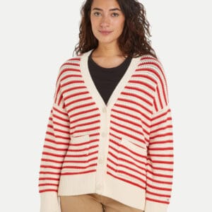 Tommy Hilfiger dámský pruhovaný svetr WW0WW41475 M-L