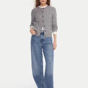 Tommy Hilfiger dámský šedý svetr WW0WW47463P03 XL