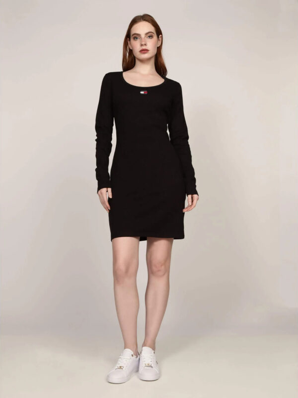 Tommy Jeans dámské černé šaty DW0DW20276 XL