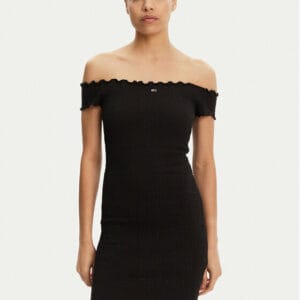 Tommy Jeans dámské černé šaty DW0DW20298 L