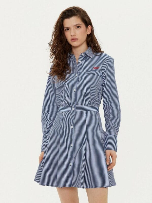 Tommy Jeans dámské pruhované šaty DW0DW20470 L