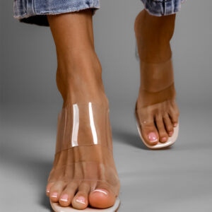 Béžové boty na podpatku PIERRE Velikost: 41