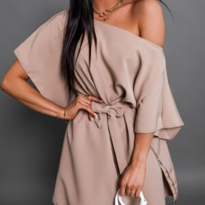 Béžové šaty GRANDIE