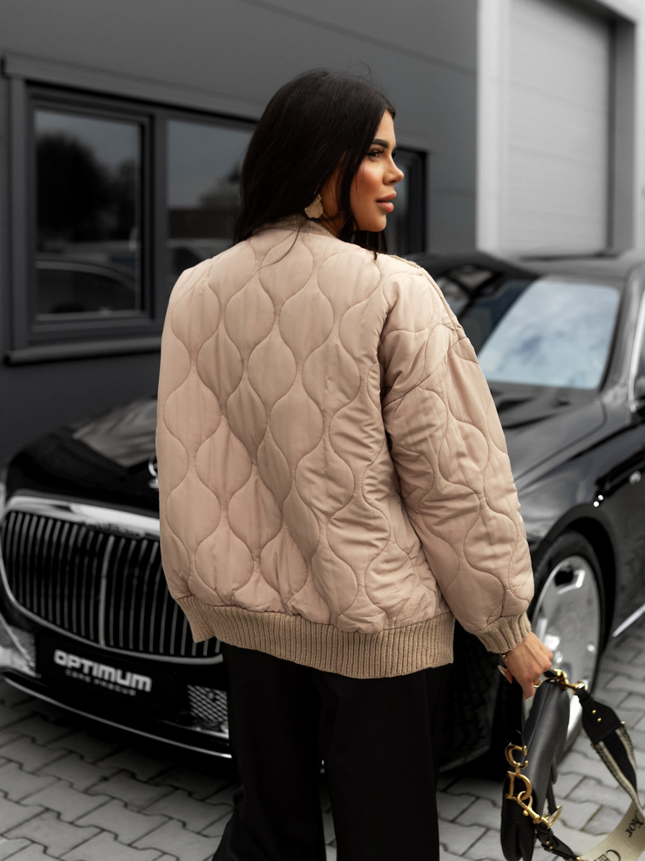 Béžový svetr CATALIAN na knoflíky Velikost: ONESIZE - Obrázek 2