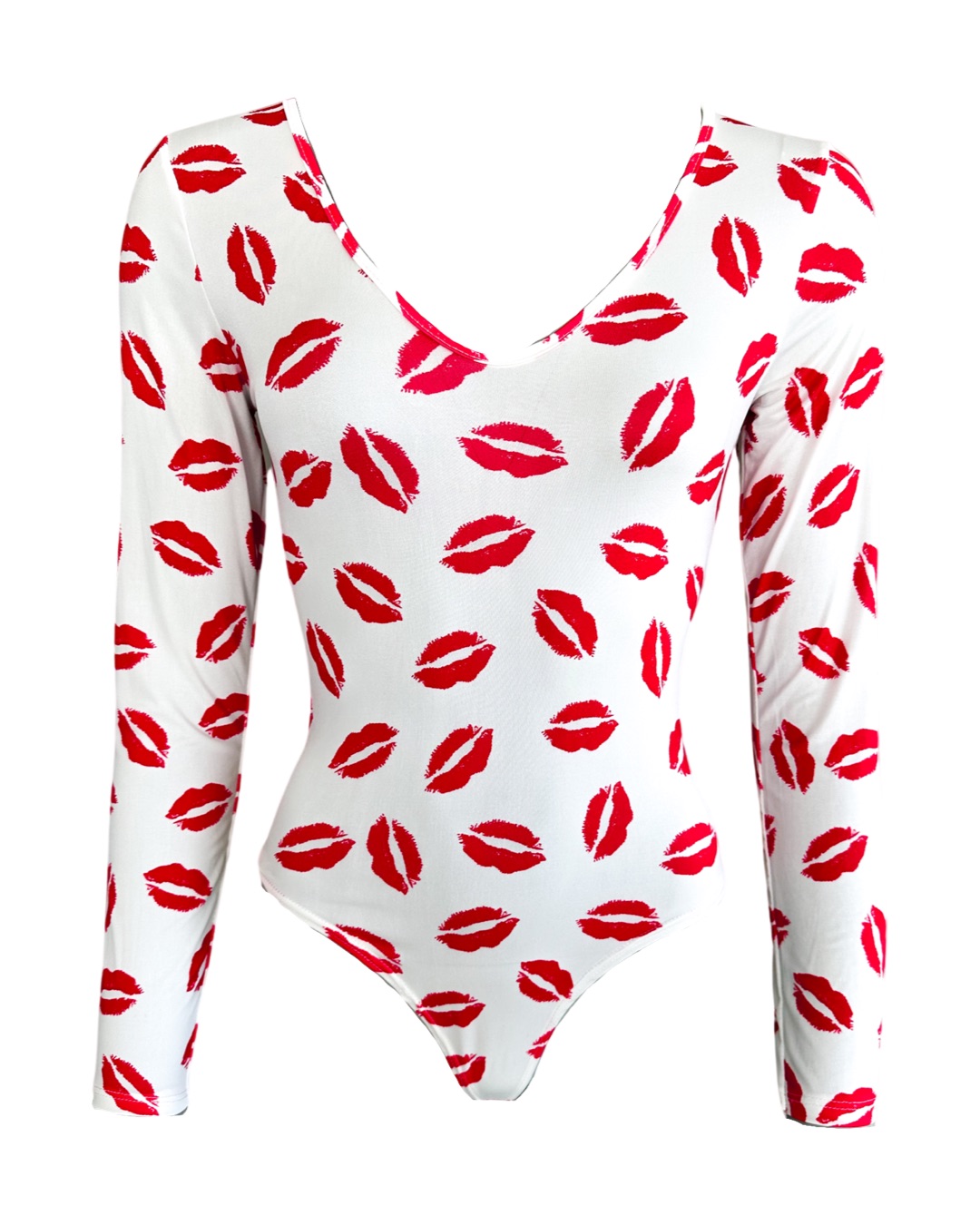 Bílé pusinkové body LISANDRO Velikost: ONESIZE - Obrázek 3