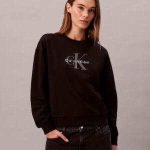 Calvin Klein dámská černá mikina LV047B234GUB1 XL