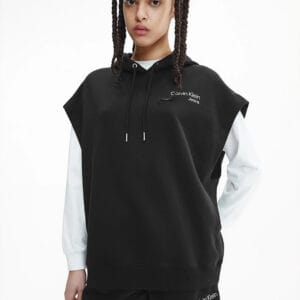 Calvin Klein dámská černá mikina bez rukávů J20J218176 L