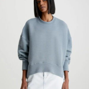 Calvin Klein dámská šedá mikina J20J220704 L