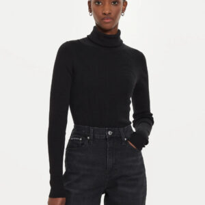 Calvin Klein dámský černý rolák J20J224225 XL