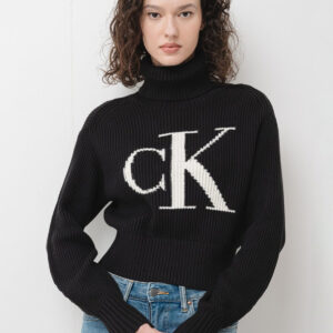 Calvin Klein dámský černý rolák LV047D349GUB1 L