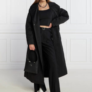 Calvin Klein dámský černý trenčkot J20J222242 M
