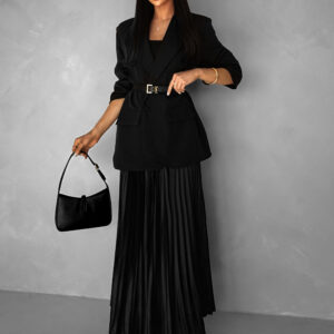 Černá dlouhá sukně HAZELNOT Velikost: ONESIZE