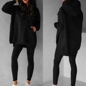 Černá teplákovka BELLOVA Velikost: ONESIZE