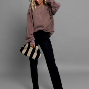 Černé mom jeans džíny PUHALA Velikost: XS