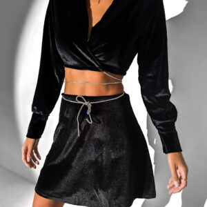 Černý elegantní komplet MARCEL Velikost: ONESIZE