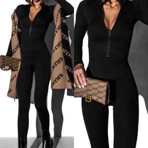 Černý stahující a zeštíhlující overal PARKY Velikost: M/L