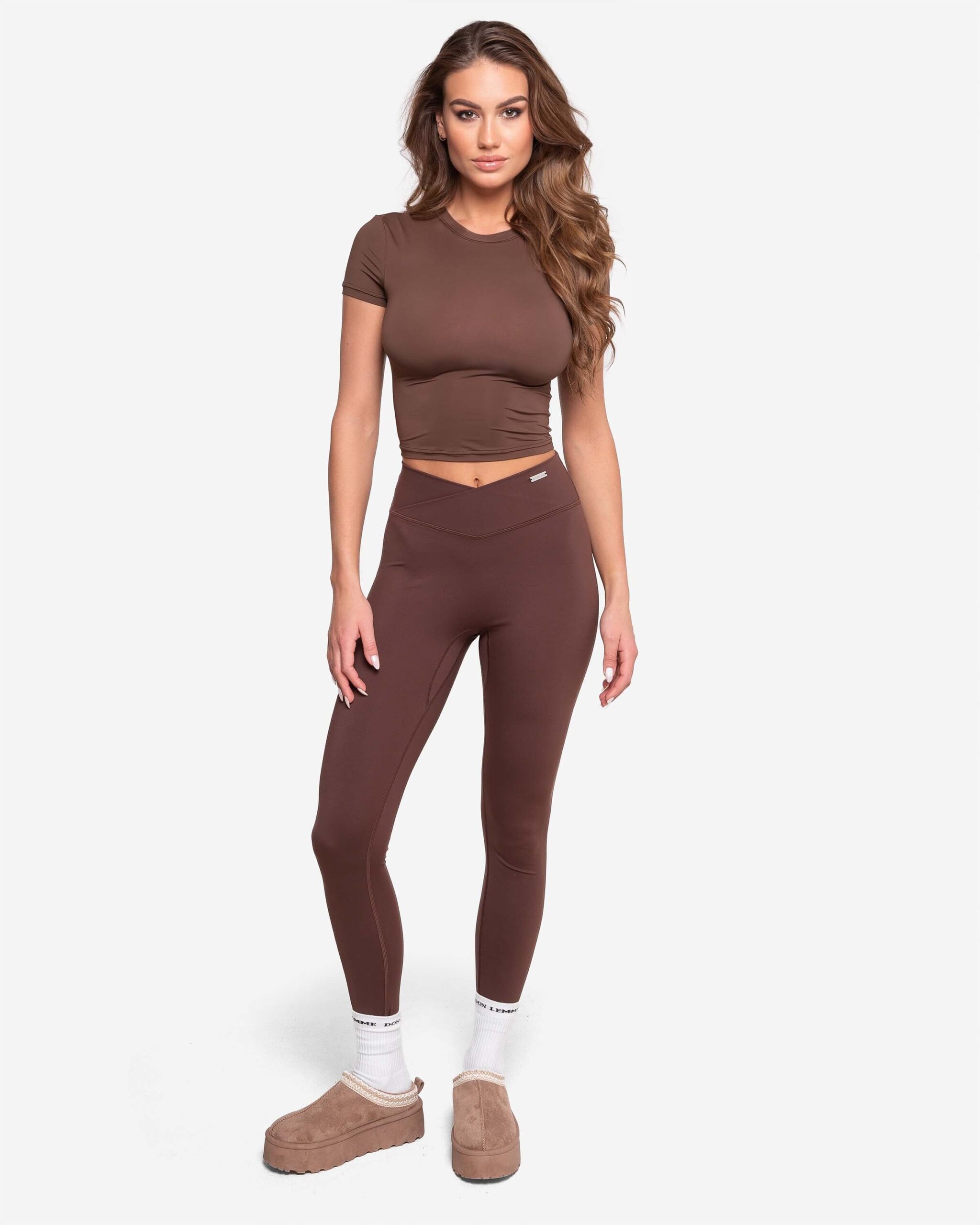 Don Lemme Dámské triko Air - brown Velikost: XS/S - Obrázek 2