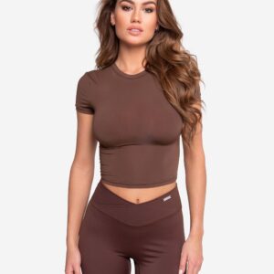 Don Lemme Dámské triko Air - brown Velikost: XS/S