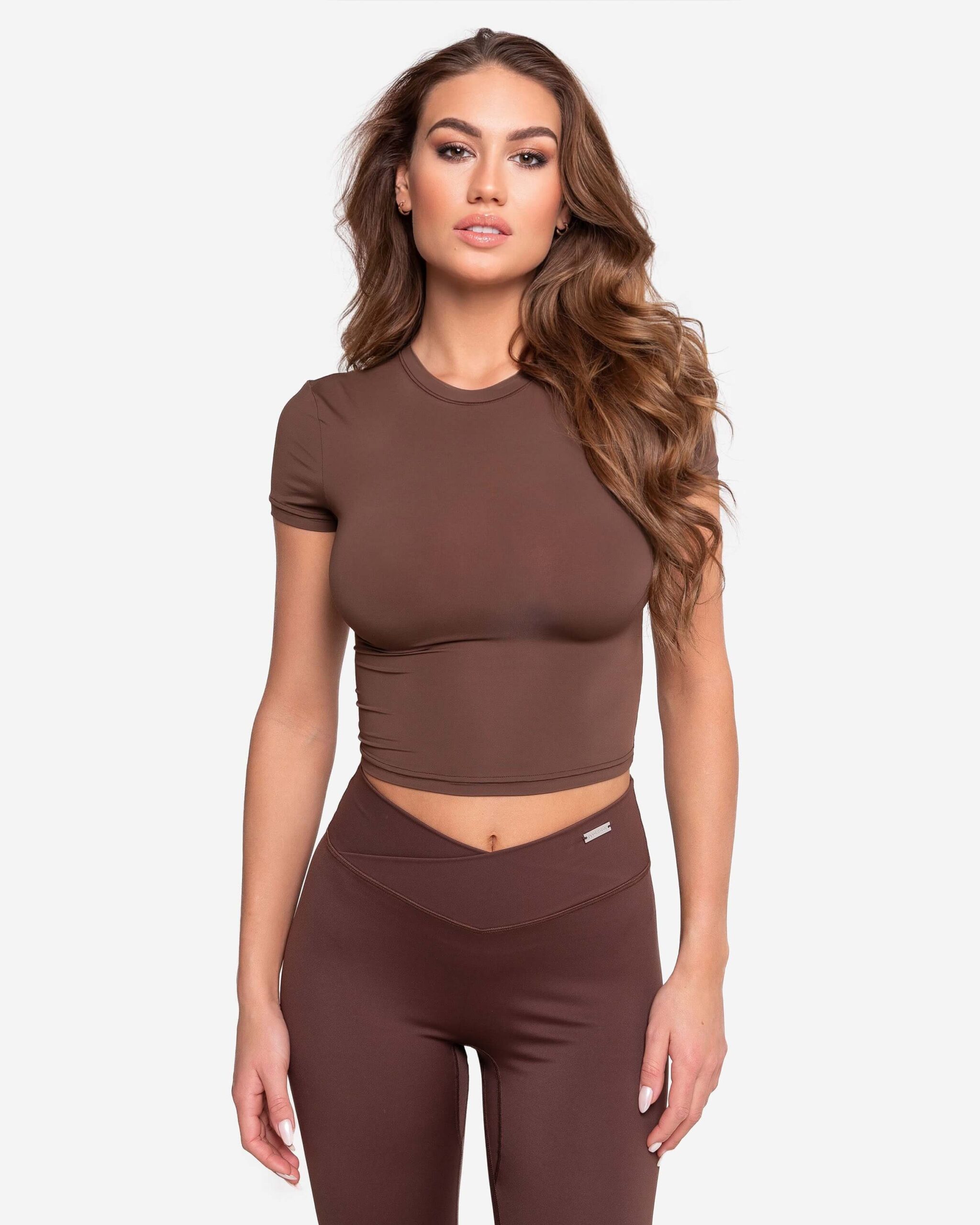 Don Lemme Dámské triko Air - brown Velikost: XS/S