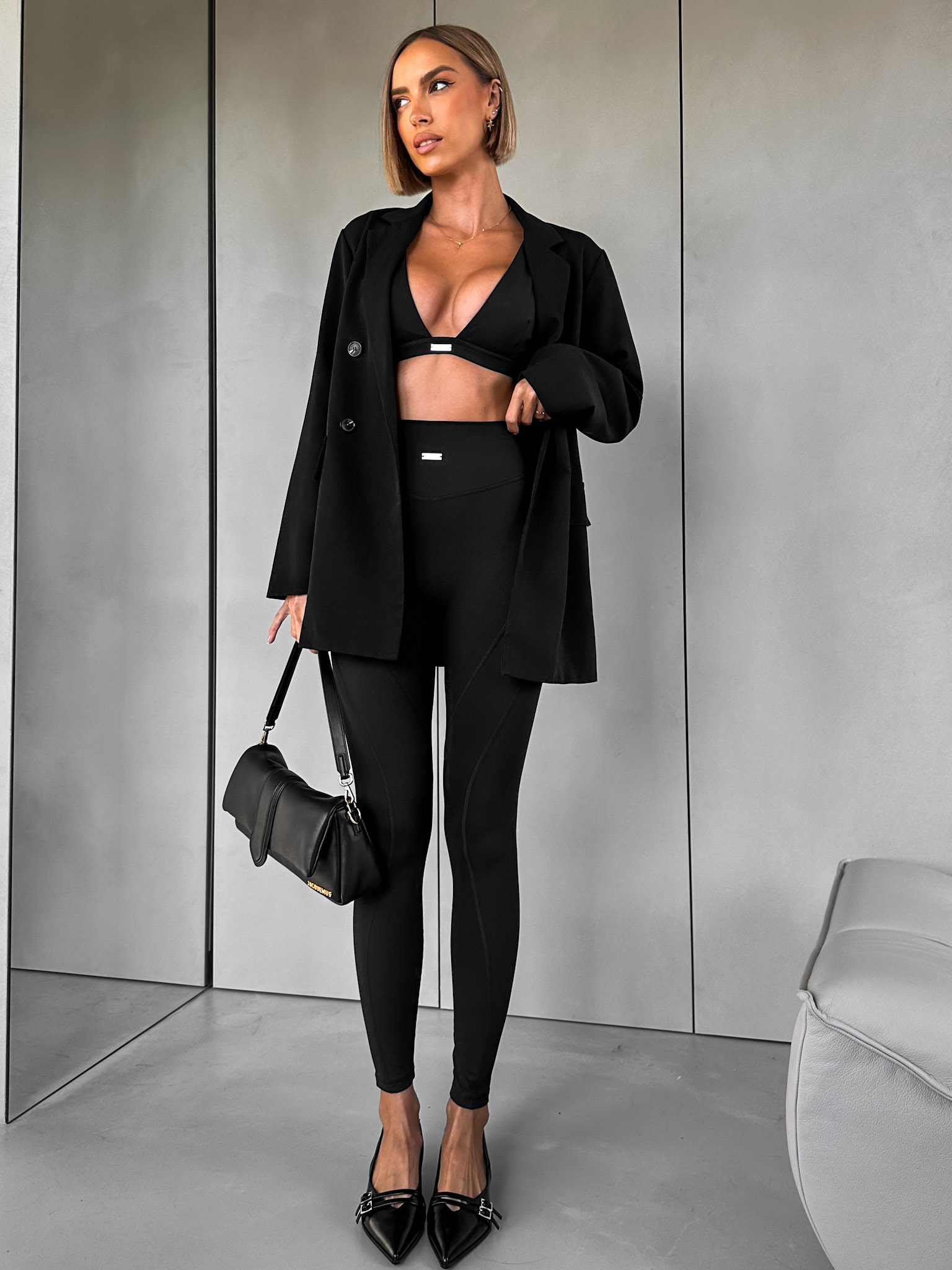 Don Lemme Legíny Power - black Velikost: One size