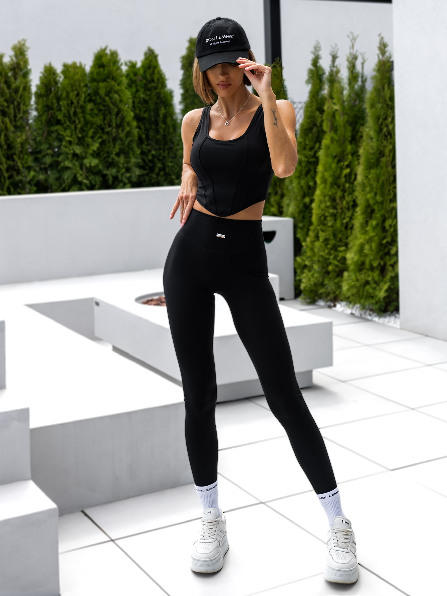 Don Lemme Legíny Sleek - black Velikost: One size - Obrázek 2