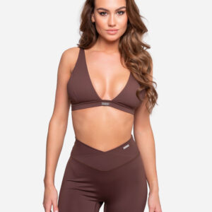 Don Lemme Sportovní podprsenka Ace - brown Velikost: XS/S