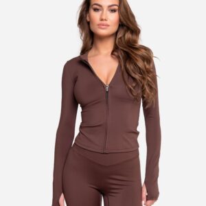 Don Lemme Top Intrigue - brown Velikost: XS/S