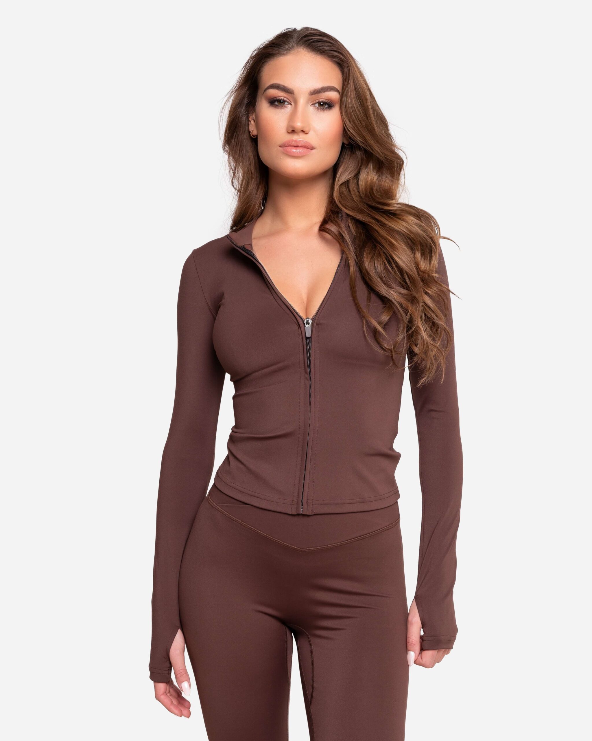 Don Lemme Top Intrigue - brown Velikost: XS/S