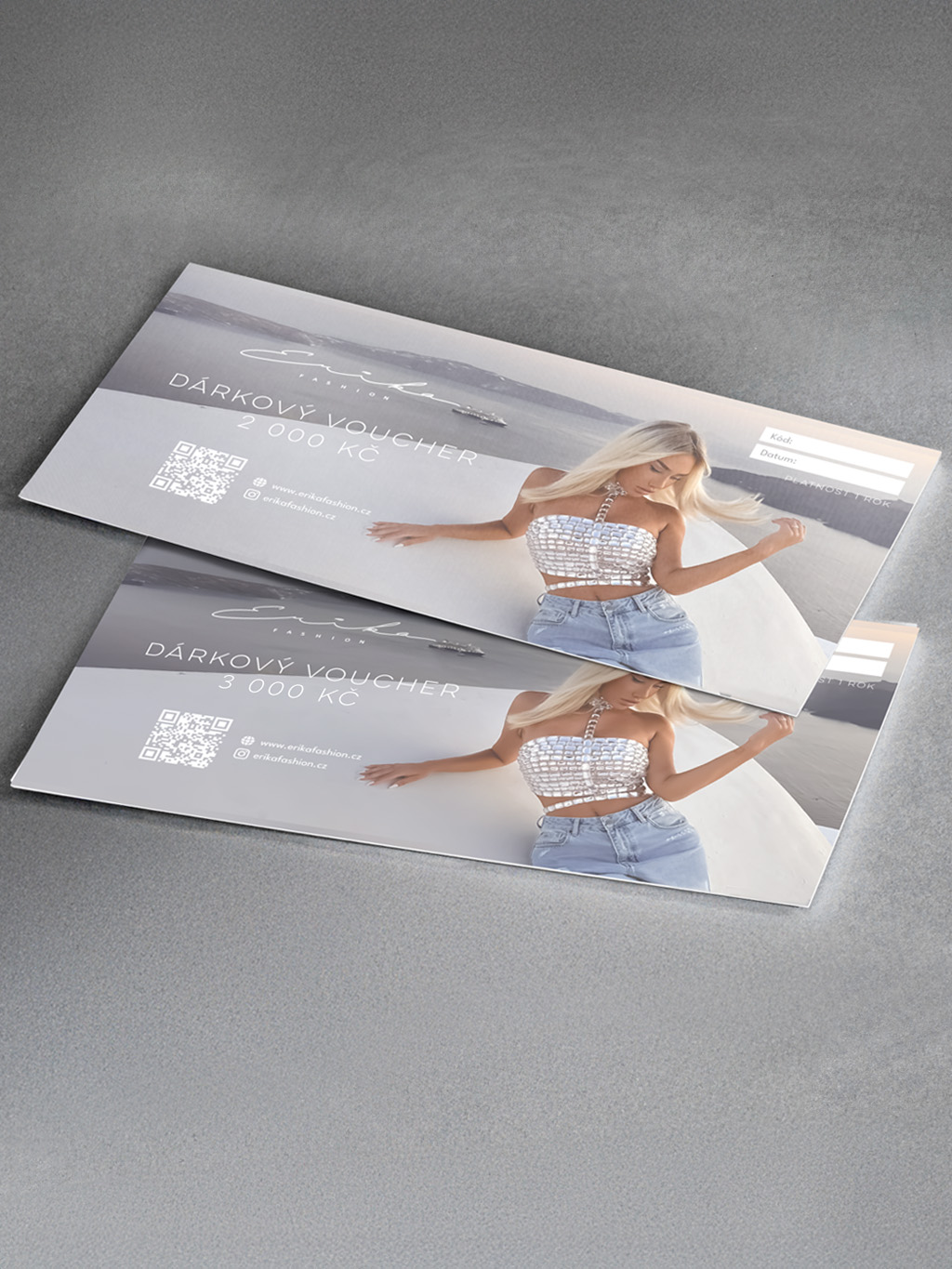 Elektronický dárkový poukaz Hodnota: 5000Kč