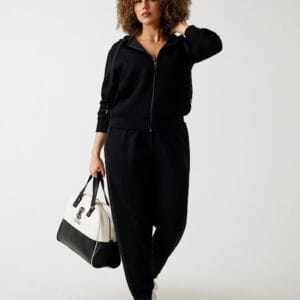 Guess dámská černá mikina W5YQ05KBYE2 L