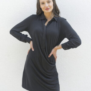 Guess dámské černé šaty W1BK17KA2O2 S