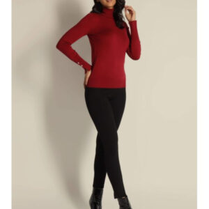 Guess dámský vínový svetr W2BR53Z2V62 L