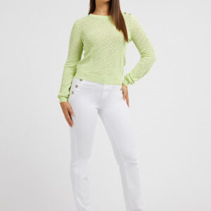 Guess dámský zelený svetr W3GR24Z36O0 L