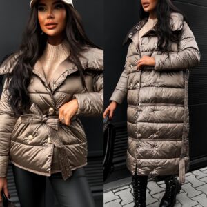 Hnědá bunda 3v1 YLDIS na 3 délky Velikost: L