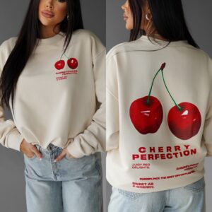 Krémová bavlněná oversize mikina MEYRA Velikost: ONESIZE