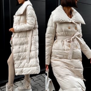 Krémová bunda 3v1 YLDIS na 3 délky Velikost: M