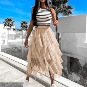 Krémová tylová sukně NOTICELL Velikost: ONESIZE