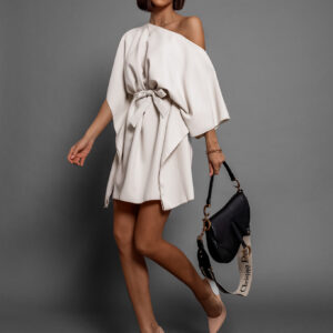 Krémové šaty GRANDIE