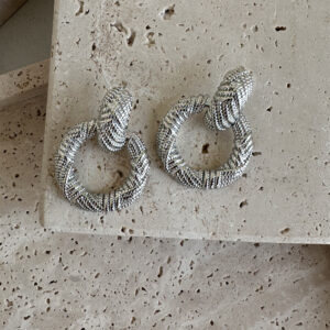 Minimalistické náušnice CHLOET ve stříbrné barvě Velikost: ONESIZE