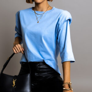 Modré triko RALPH s vycpávkami Velikost: ONESIZE