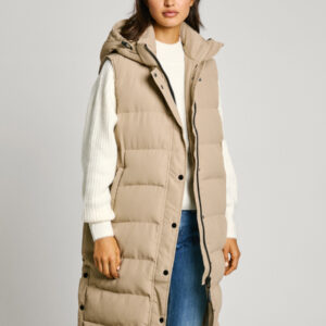 Pepe Jeans dámská béžová vesta PL402439833 XS