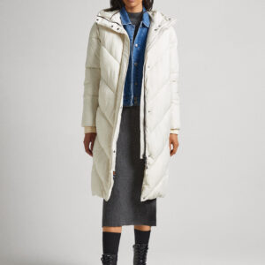 Pepe Jeans dámská krémová bunda MIA PL402264804 XS